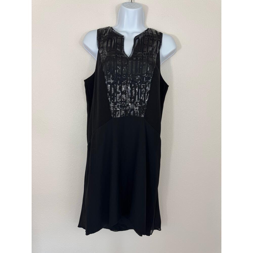 Bcbgeneration Black Sequin Detail Shift Dress | S… - image 3